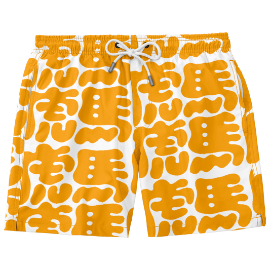 "Kanji" Swim Trunk